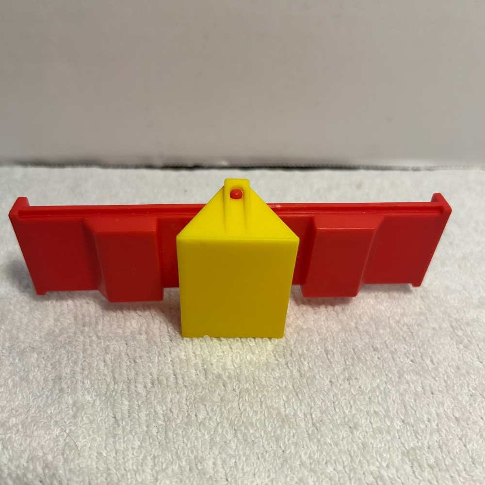 Vintage McDonalds Raggedy Ann Andy Seesaw Toy Red Yellow Happy Meal Accessory - Picture 3 of 4